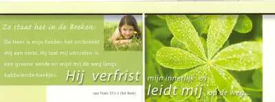 Boekenlegger zo staat het ps 23:1-3