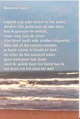 Minikaart wassend water