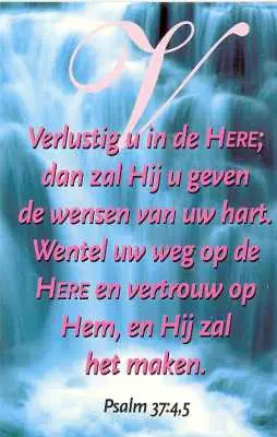 Minikaart verlustig u in de here