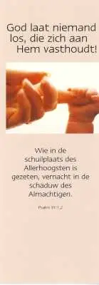 Boekenlegger God laat niemand los