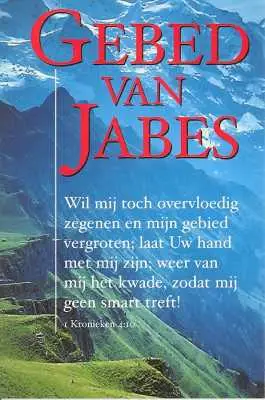 Minikaart gebed van jabes