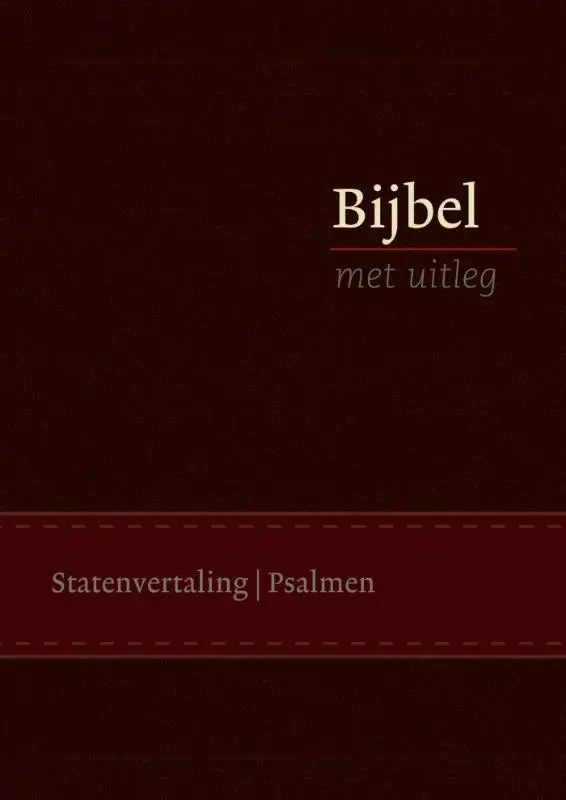 Bijbel bmu MIDDEL bruin flex goud