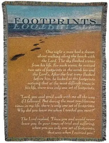 Wandkleed footprints 132x172mm