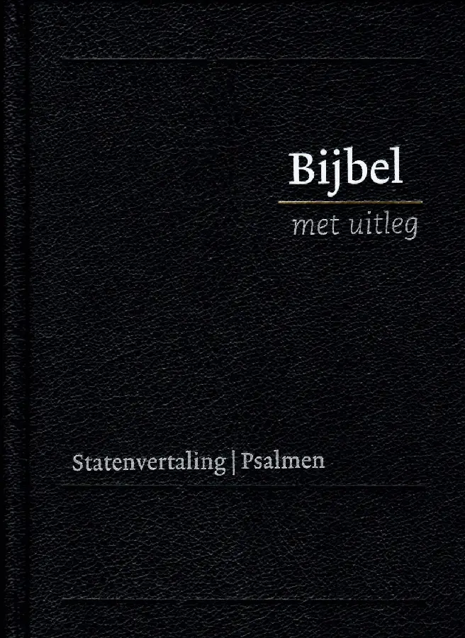 Bijbel bmu KLEIN zwart