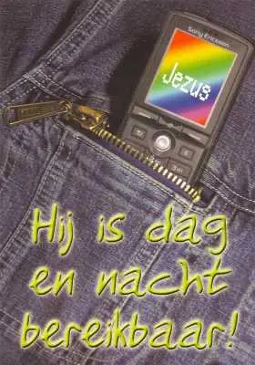 Map 5 prentbriefkaarten hij is dag en na