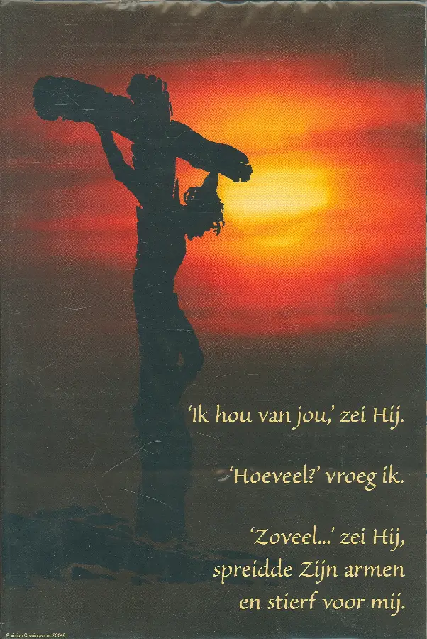 Poster ik hou van jou 20x30