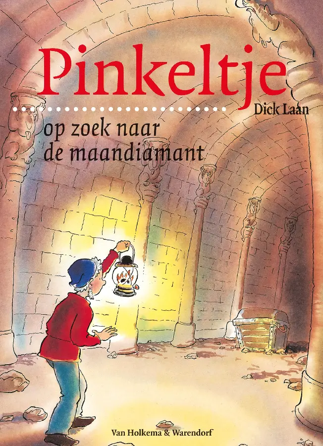 Pinkeltje op zoek naar maandiamant POD