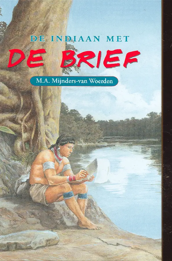 Indiaan met de brief