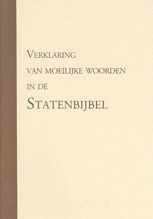 Verklaring moeilijke woorden sv bruin