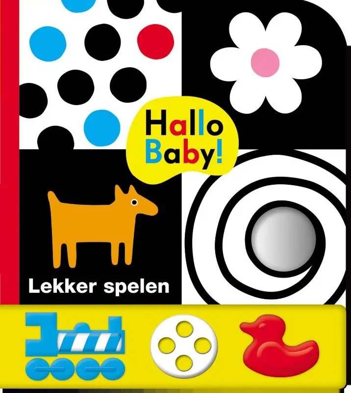 Hallo baby lekker spelen