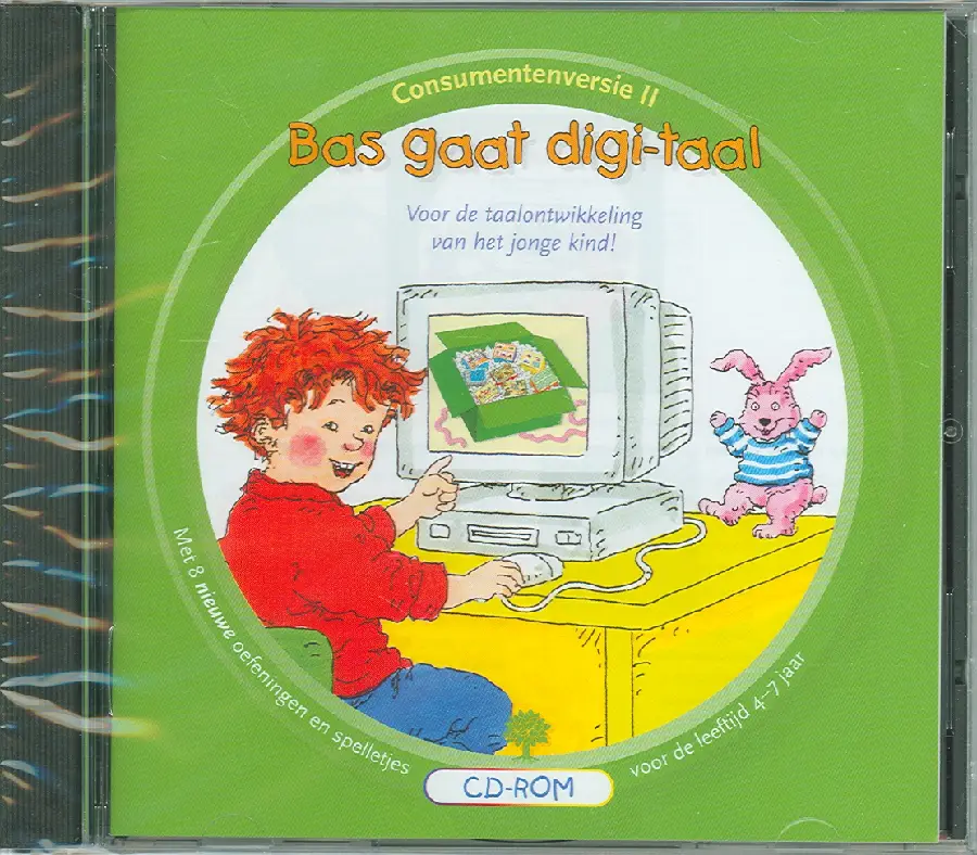 BAS GAAT DIGITAAL 2 GROEN VERTEL CD