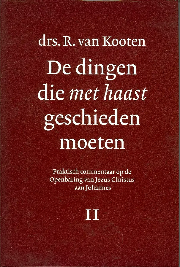 De dingen die met haast geschieden moete