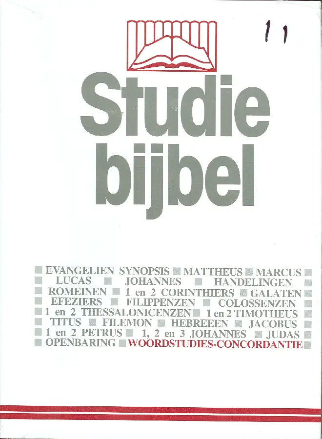 Studiebijbel NT 11 woordstudies 1  1 A -