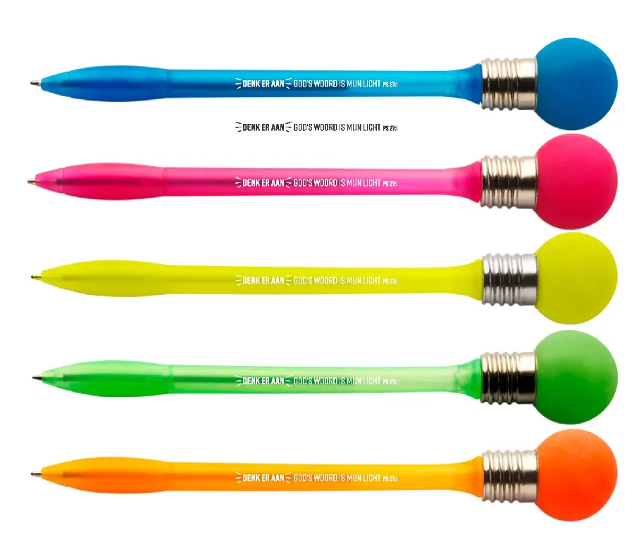 Balpen melchior God''s woord is mijn lic