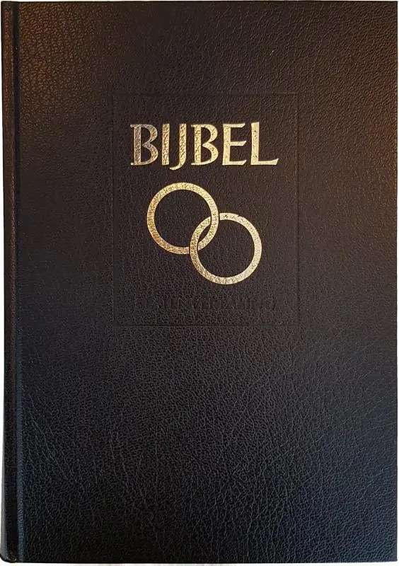 Huwelijksbijbel 108500 sv zwart kunstl