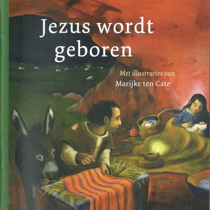 Jezus wordt geboren mini Ned.