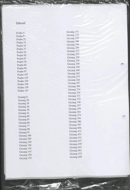 Liedboek voor de kerken 3 muziek