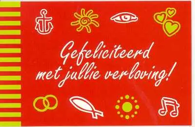 Cadeaulabels verloving pr 4:9  s12
