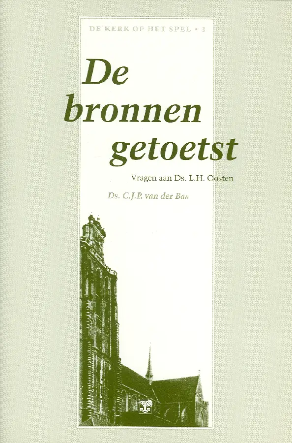 BRONNEN GETOETST