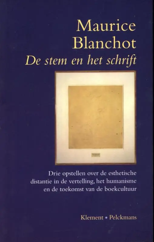 Stem en het schrift