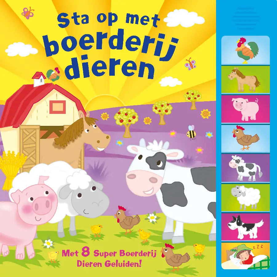 Sta op met boerderijdieren
